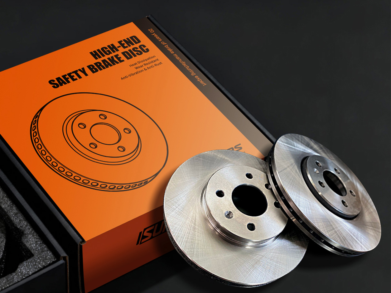LR083647 Uncoated Front Brake Discs For Land Rover 2