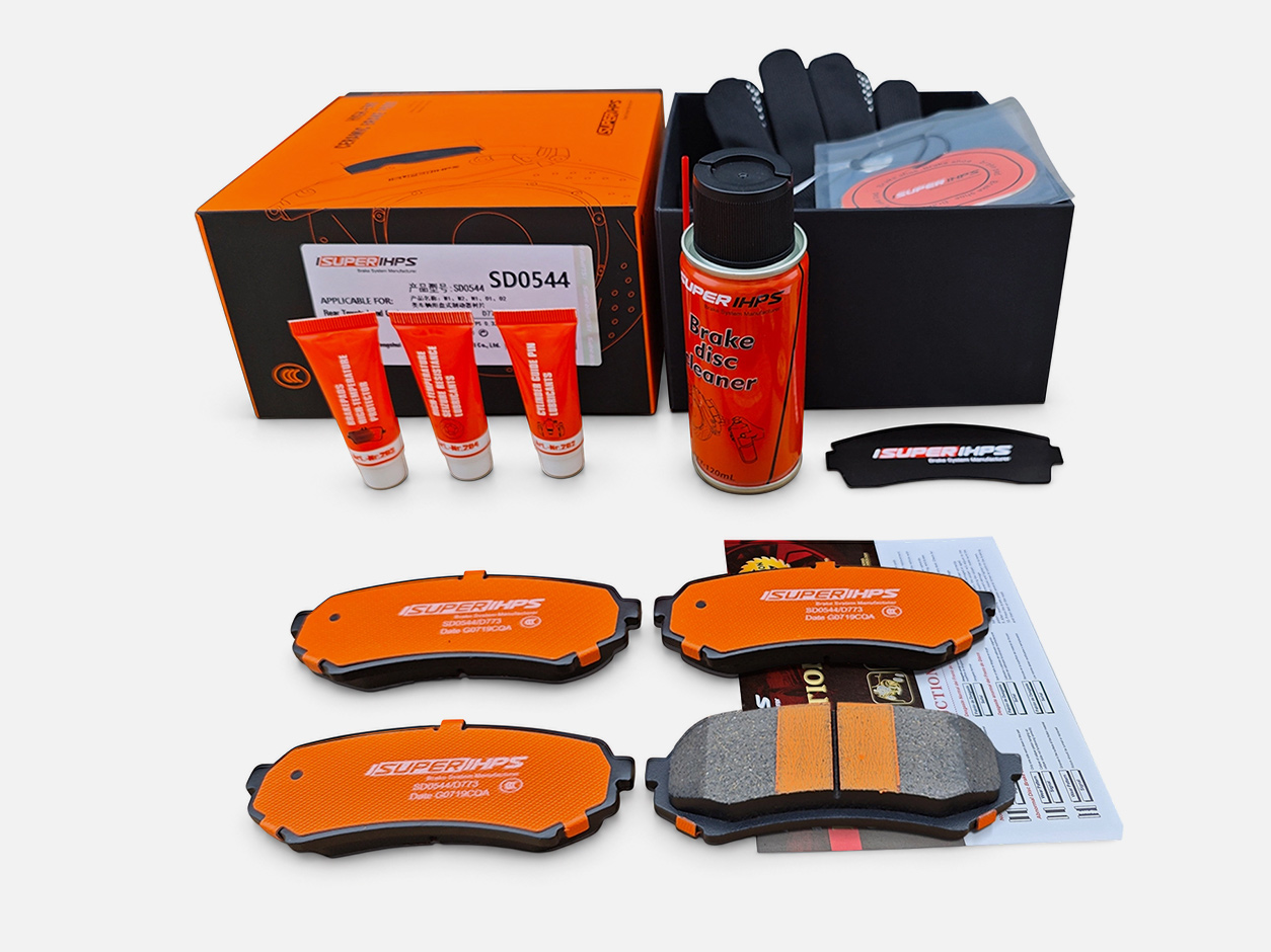 D773 Q7 Copper-Blended Ceramic Rear Brake Pads For Toyota Lexus 2