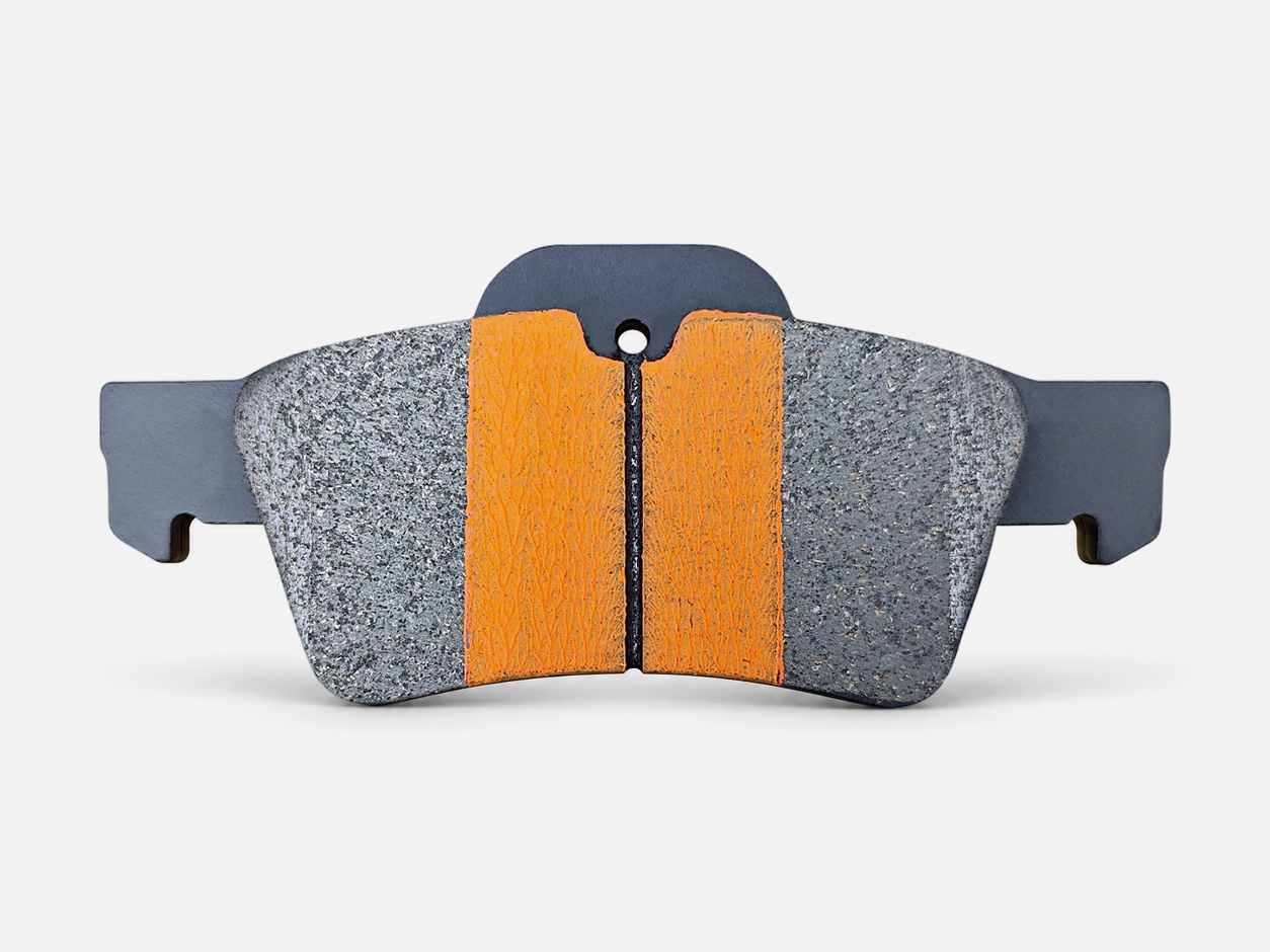 D986 Q7 Copper-Blended Ceramic Rear Brake Pads For Mercedes-Benz 1