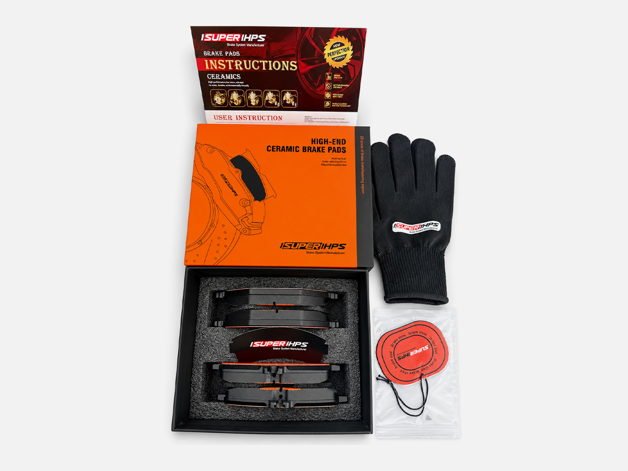 D1303 Q7 Copper-Blended Ceramic Front Brake Pads For Toyota Lexus 4
