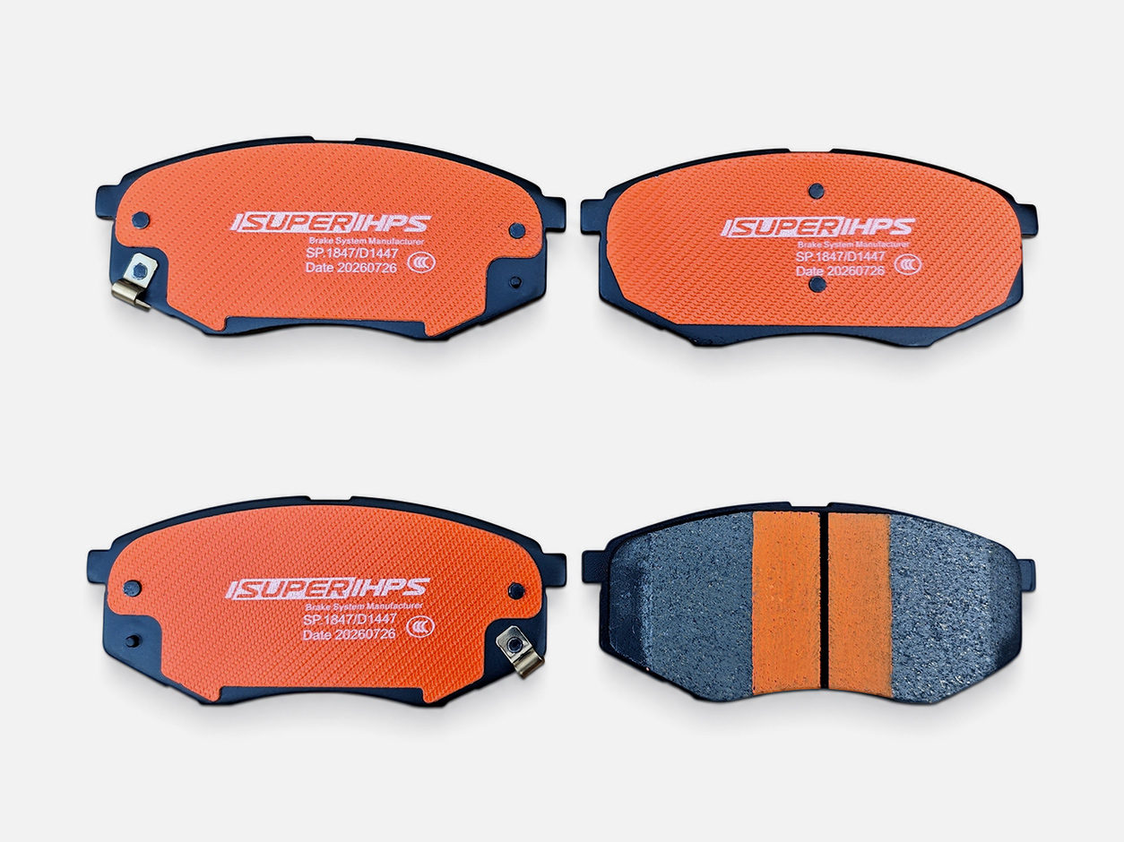 D1447 Q7 Copper-Blended Ceramic Front Brake Pads For Hyundai Kia 5