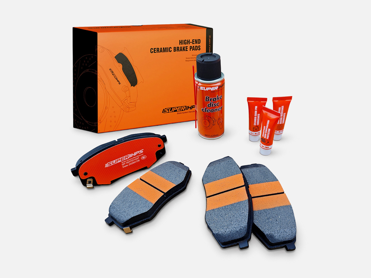 D1447 Q7 Copper-Blended Ceramic Front Brake Pads For Hyundai Kia 2