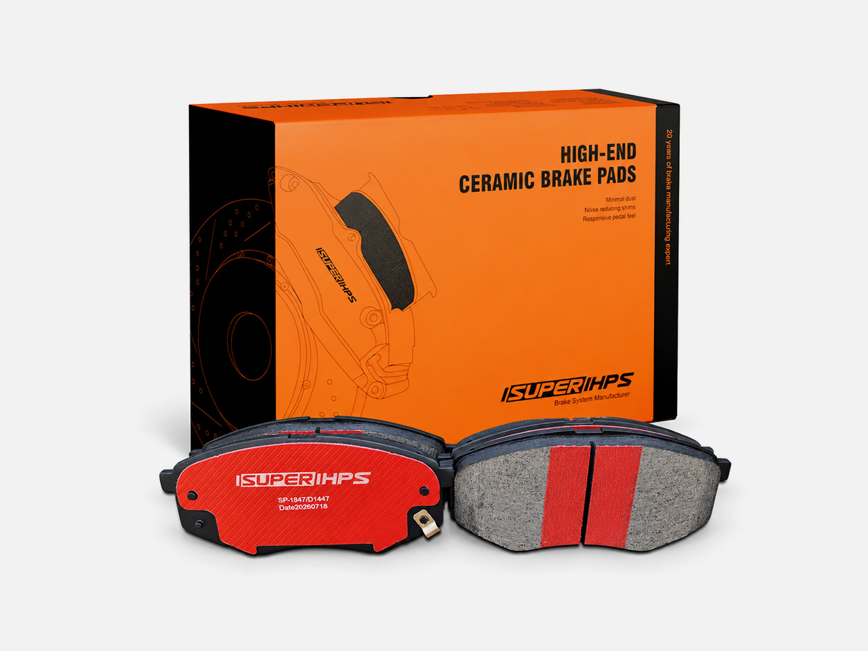 D1447 TC Copper-Blended Ceramic Front Brake Pads For Hyundai Kia 2