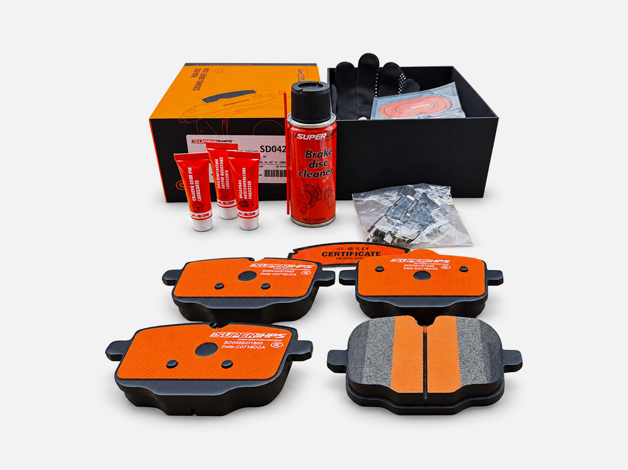D1850 Q7 Copper-Blended Ceramic Rear Brake Pads For BMW 2