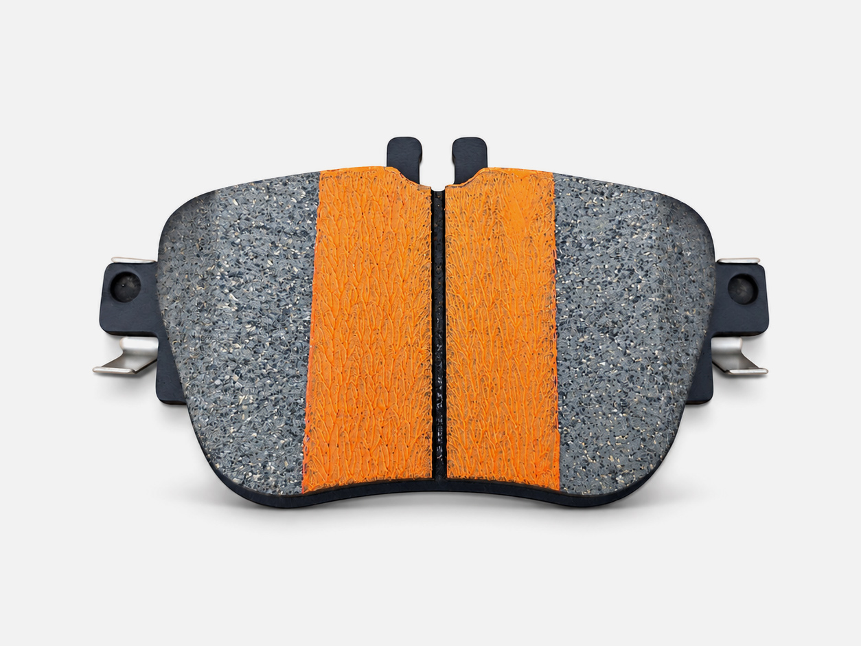 D1936 Q7 Copper-Blended Ceramic Rear Brake Pads For Mercedes-Benz 1
