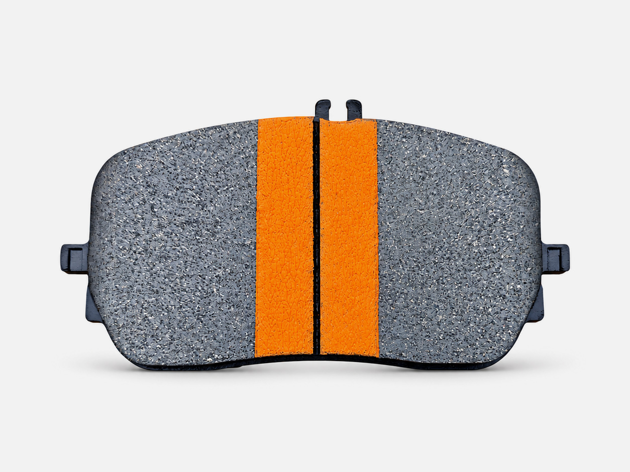D2237 Q7 Copper-Blended Ceramic Front Brake Pads For Mercedes-Benz 1