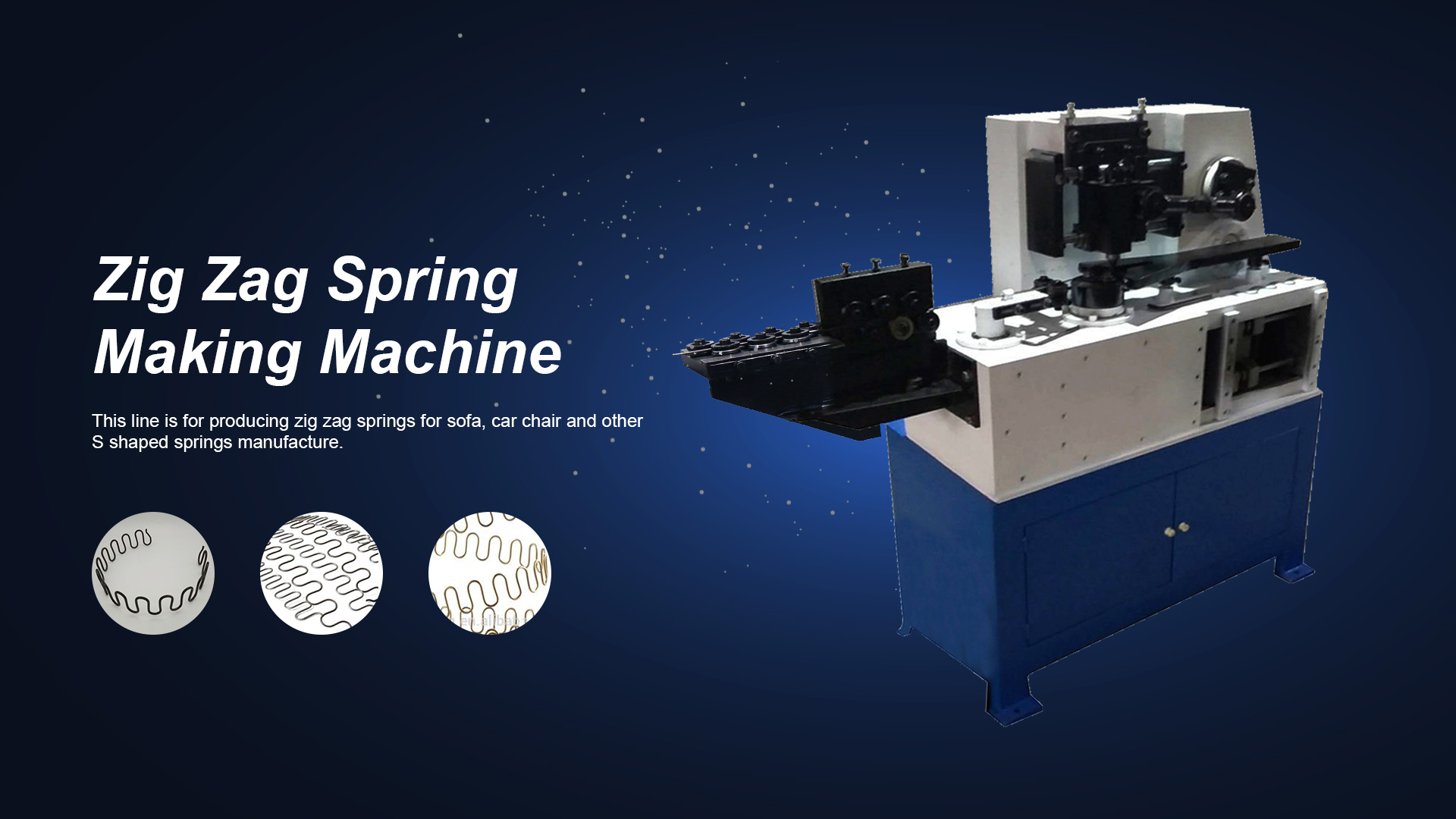 Zig Zag Spring Making Machine - Xinsheng Machine 1