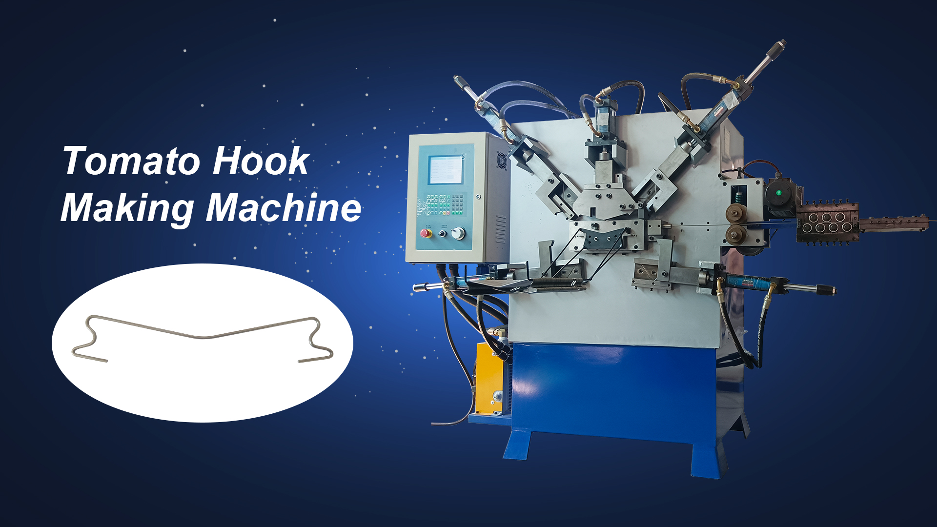 CNC Hydraulic Tomato Hook Making Machine 1