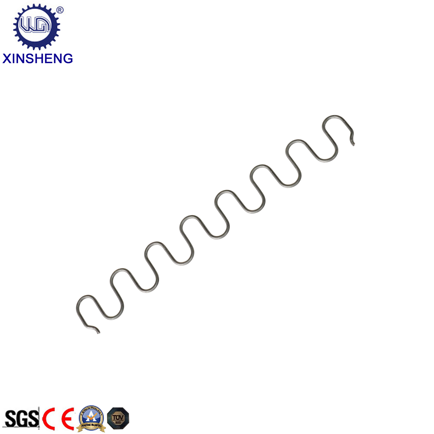 Macchina completamente automatica per la formatura di molle a zig-zag per divani 3