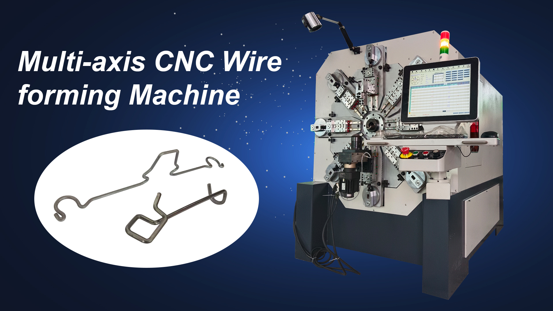 Multi-axis CNC Wire Forming Machine GT48-12R 1