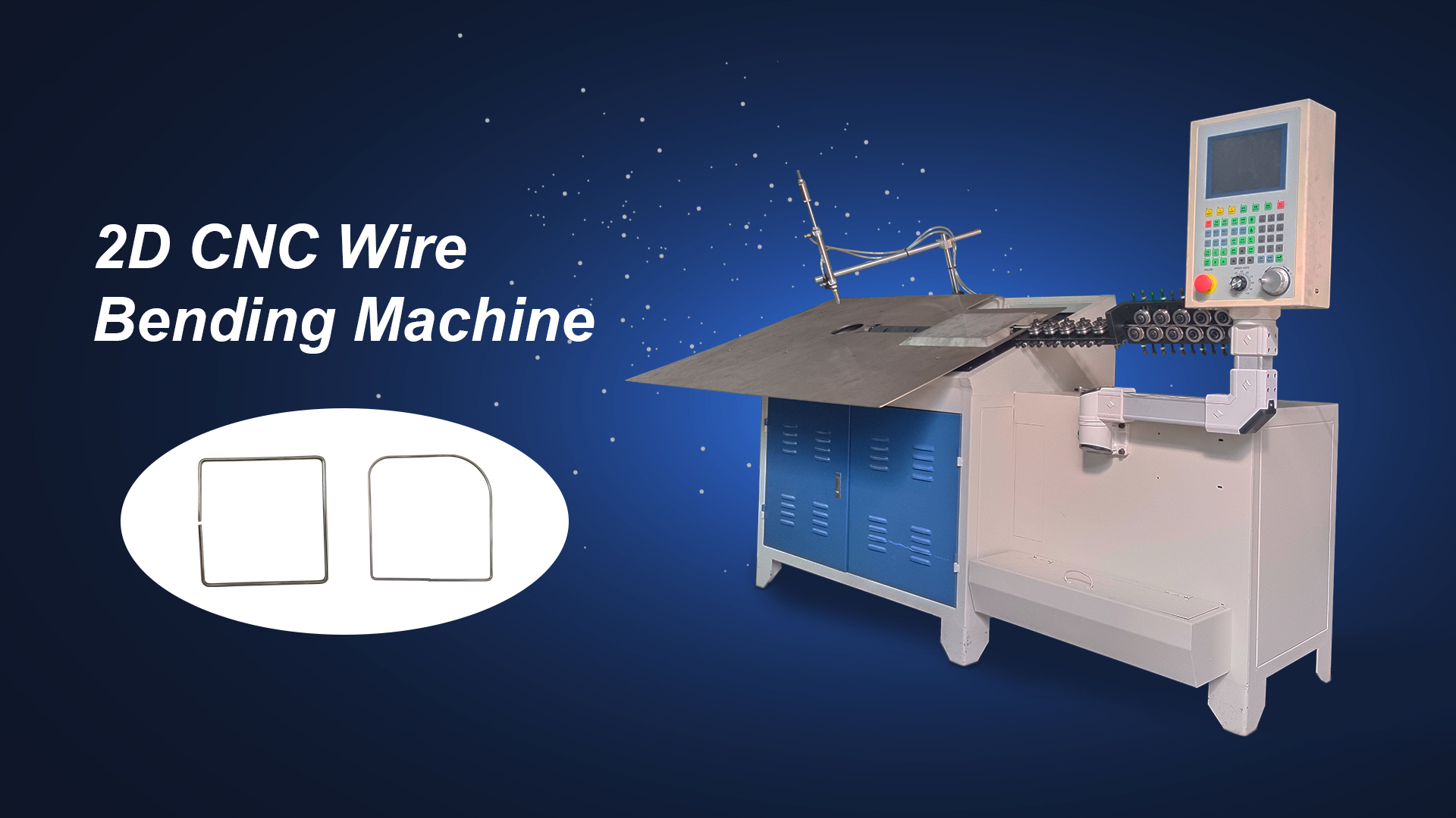 2d wire bending machine GT-WB-60-4A（Import CAD drawings for automatic production） 1