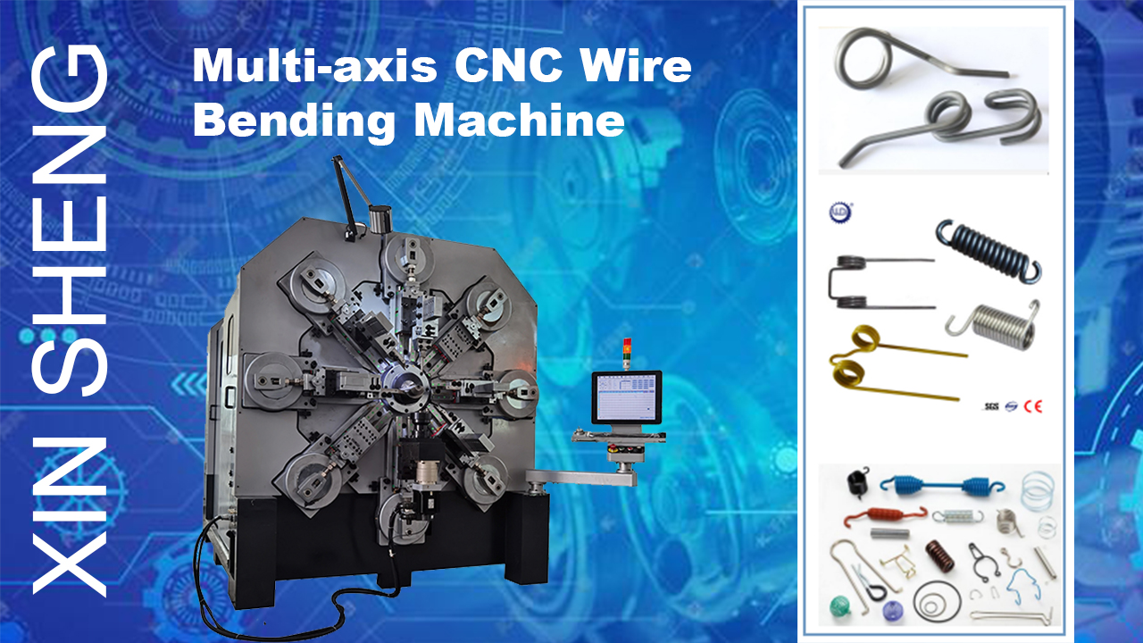 The process of spring production by wire bending machine (2021)