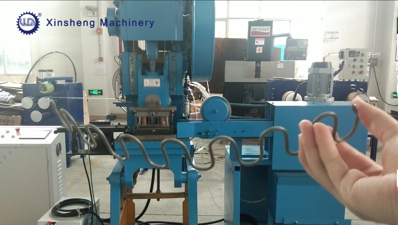 خط إنتاج زنبركات أريكة متعرجة