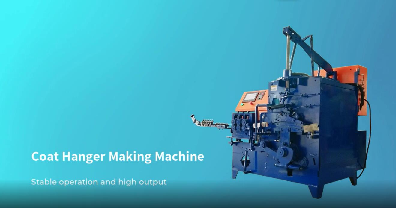 Coat hanger making machine customized by Guatemalan customers
