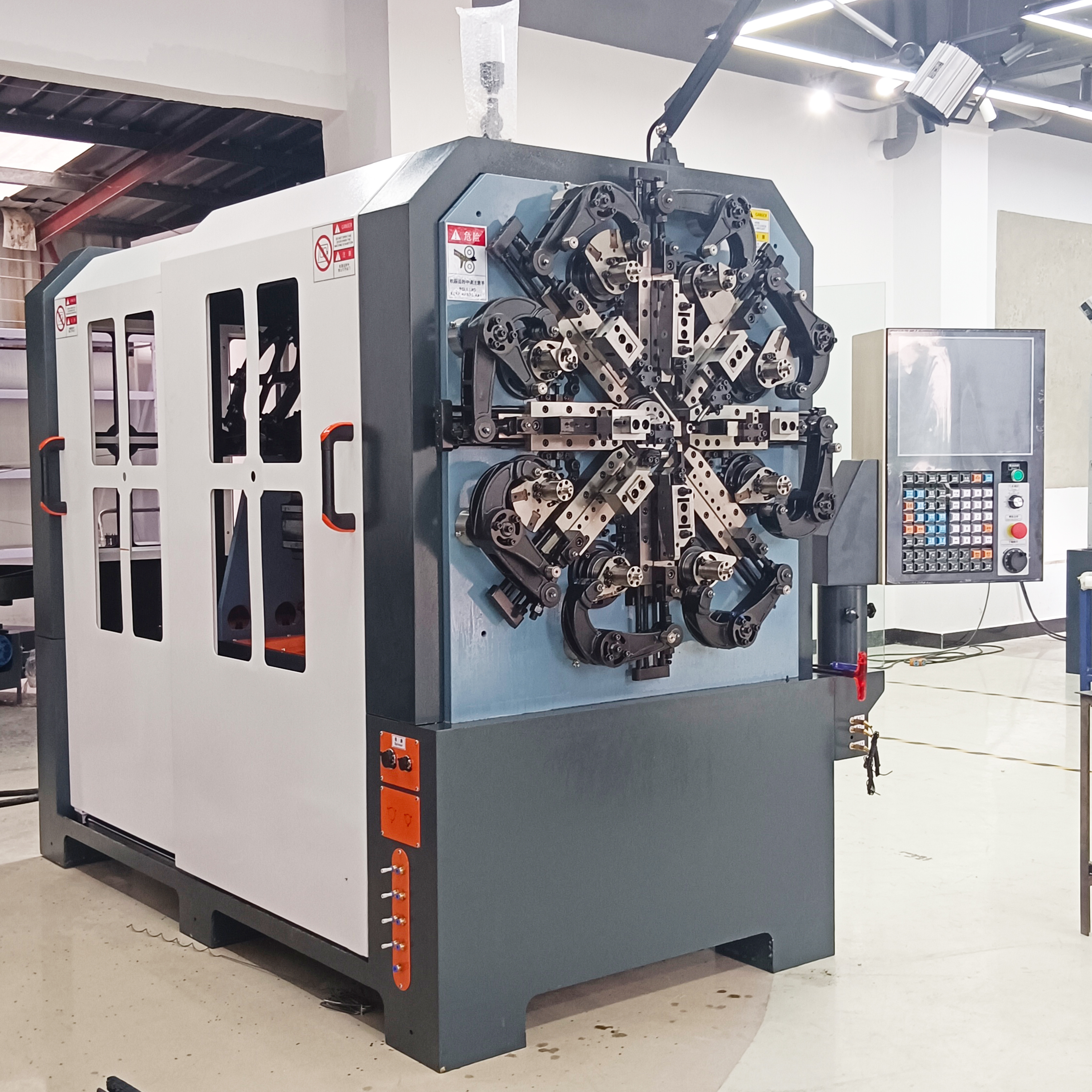 cam spring machine