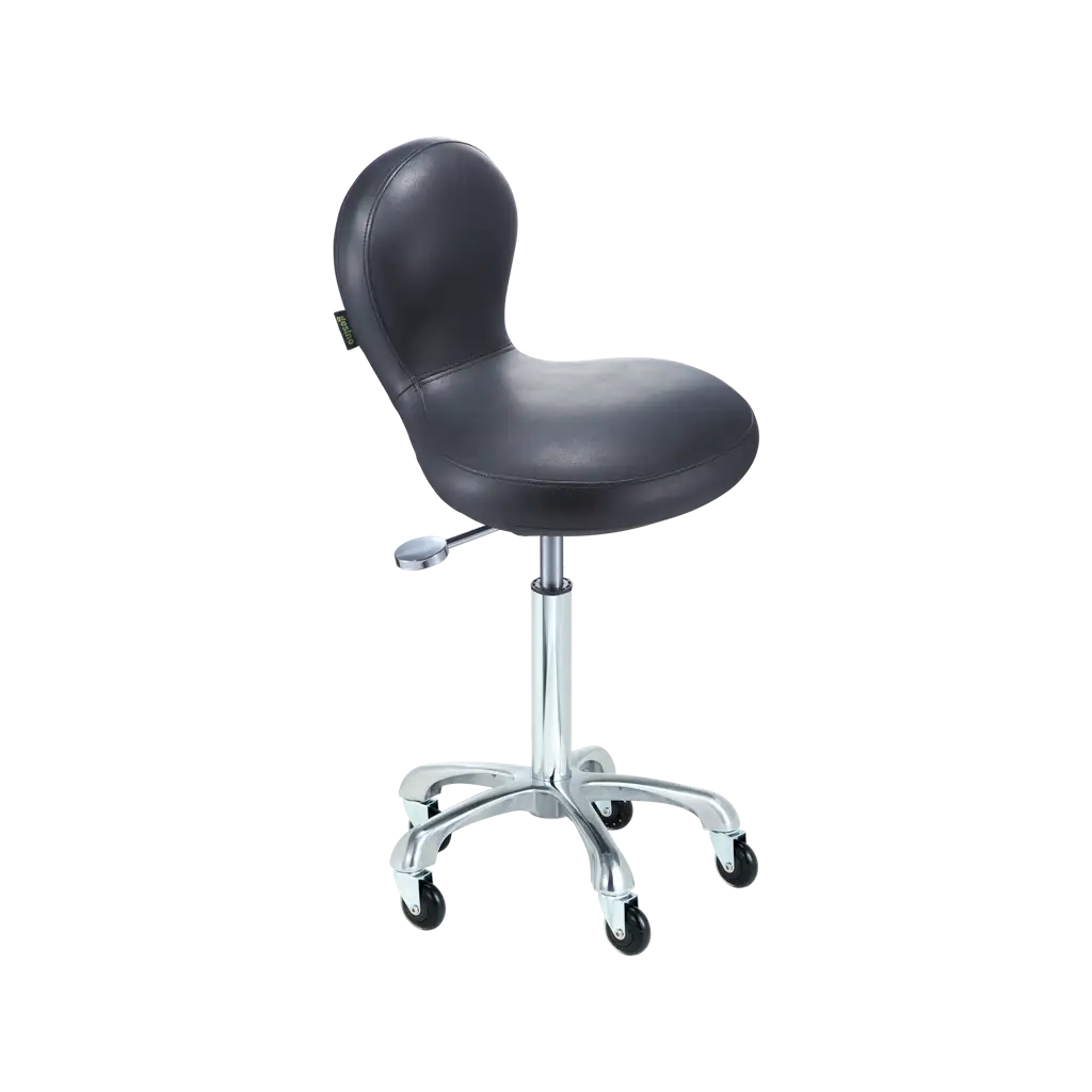 Adam Stool Black White OEM Customization for Professional Salons 1