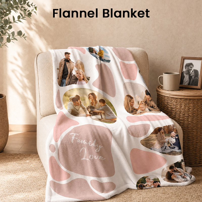 Sublimation Blanket Blanks – 320 GSM White Flannel, 3 Sizes 7