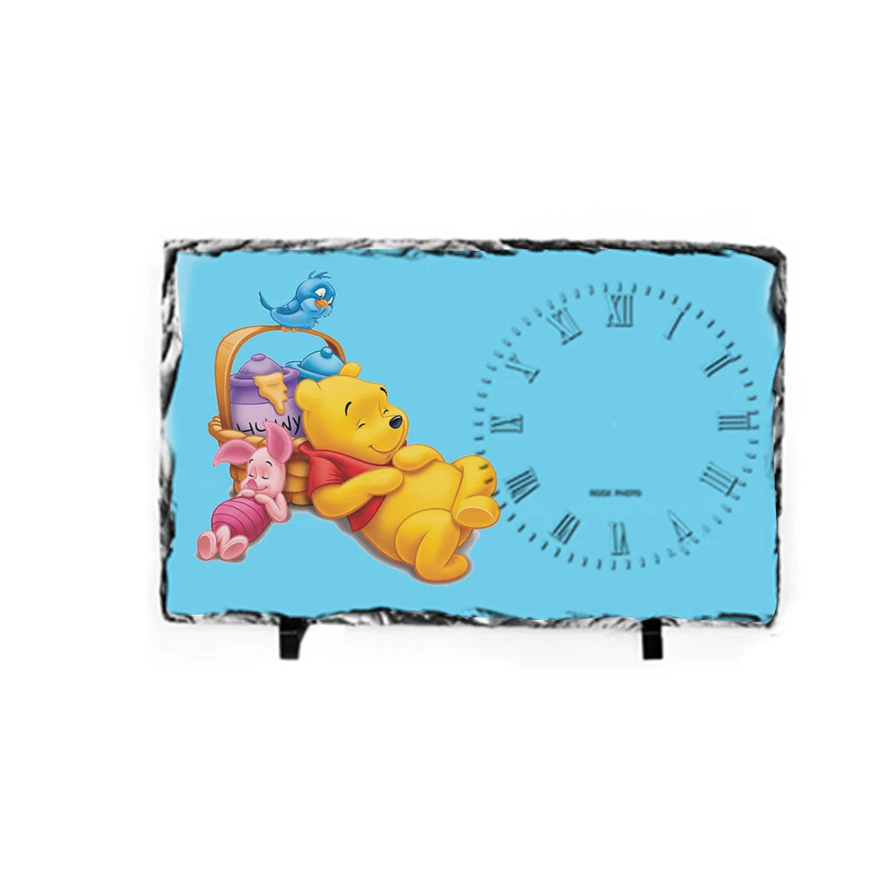 Sublimation Photo Slate Clock (25x40cm)-Glossy/Matt Finish 4