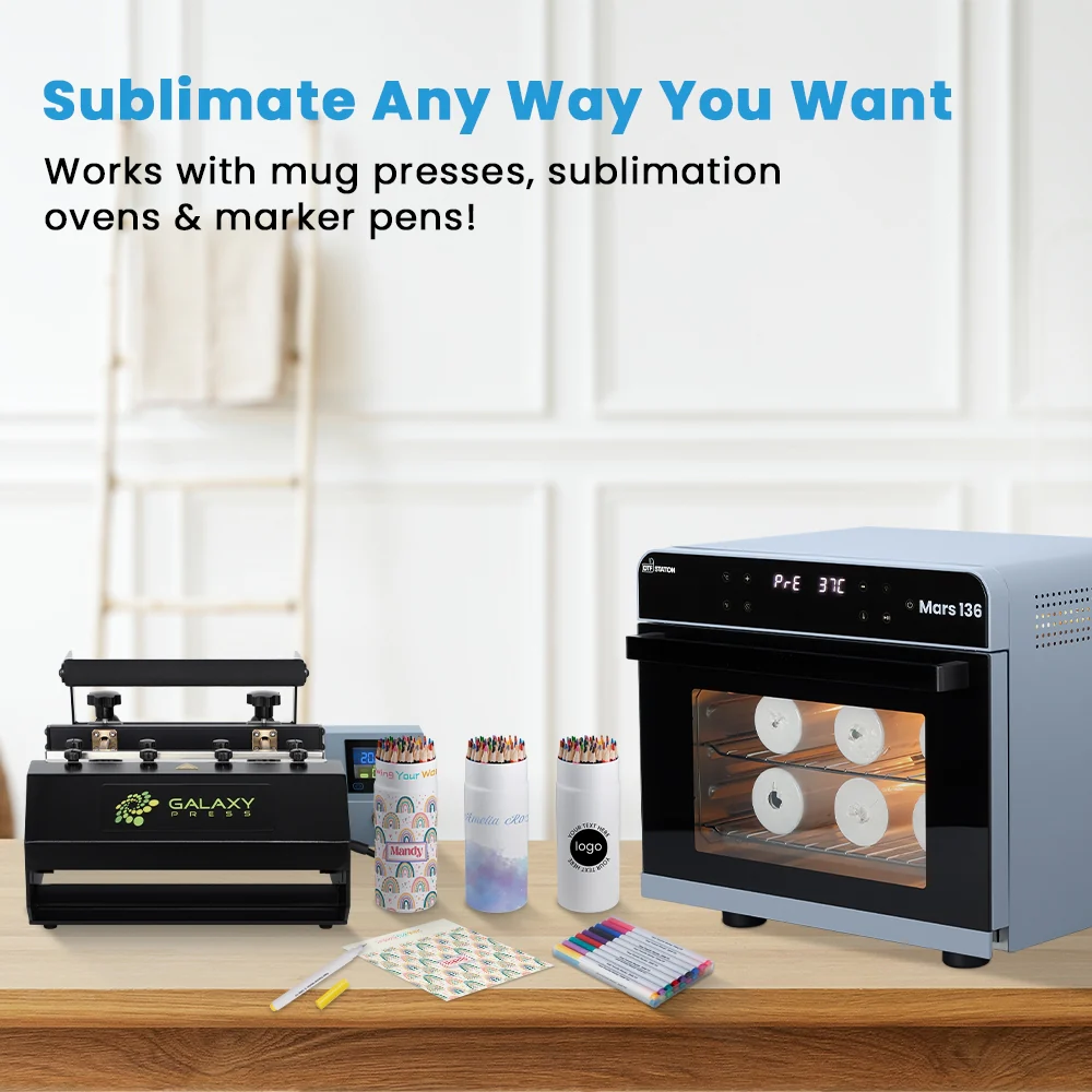 Custom Aluminum Sublimation Pencil Holder Colored Pencil Set - 48 Colors - Pen Length 17.5cm 5