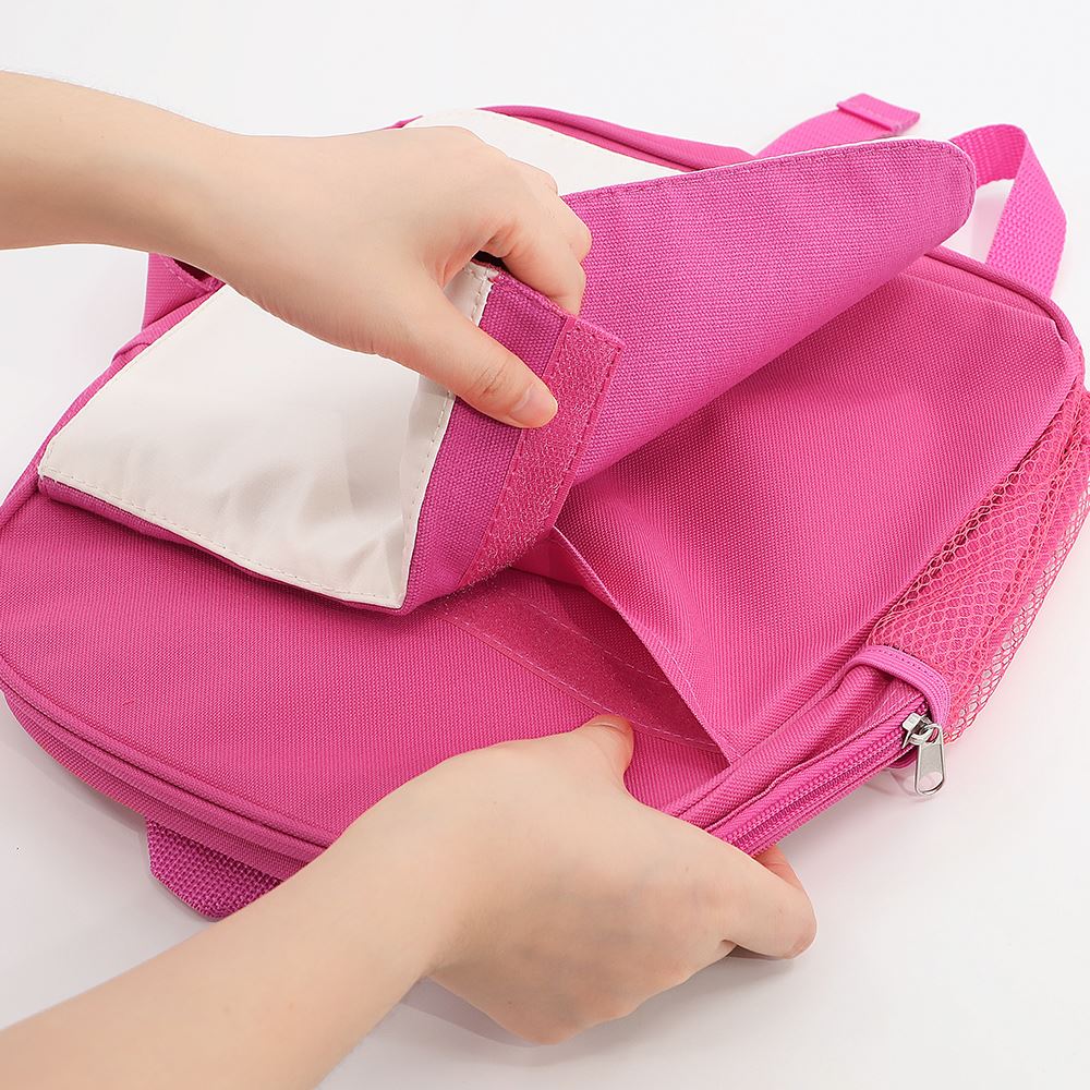 Sublimation Backpack for Kids-Red/Blue/Pink/Black/Hot Pink 28