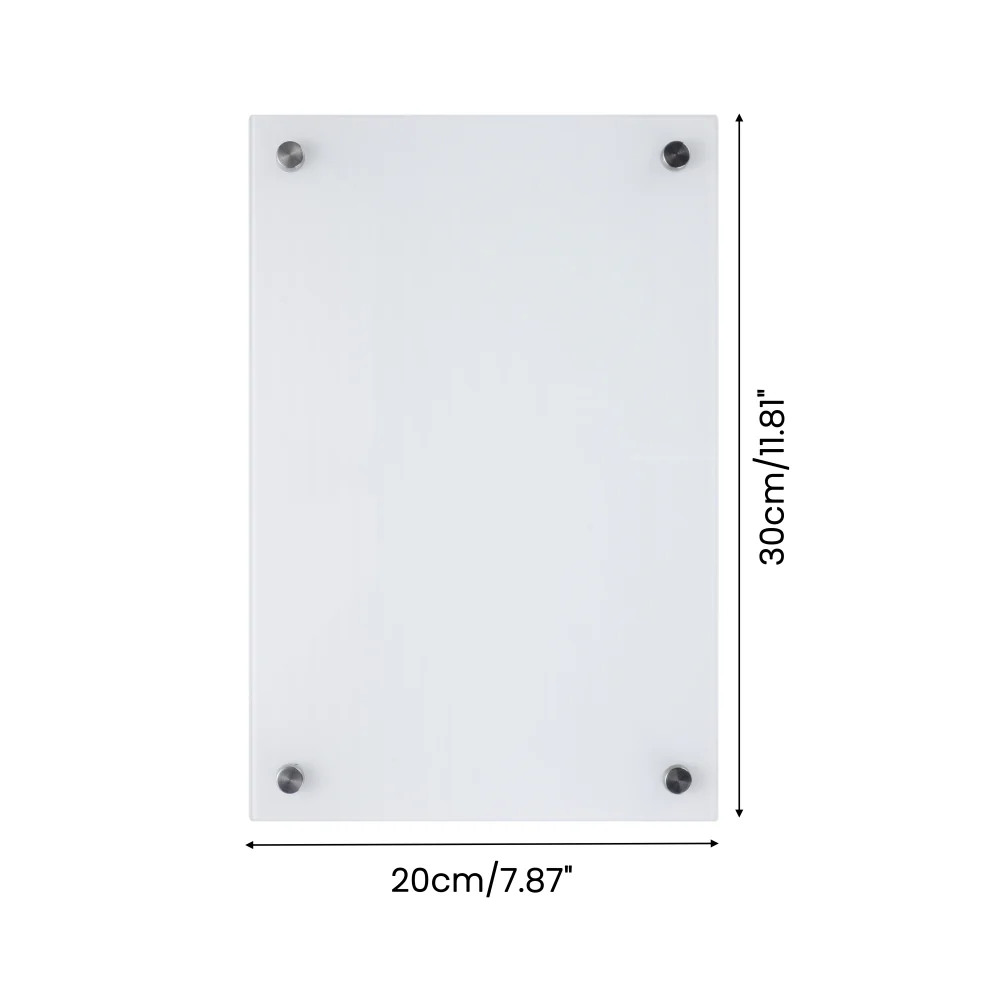 2mm Sublimation Glass Photo Prints Blanks Custom Photo Panel for Wall Art & Sign-20*30cm/30*40cm 12