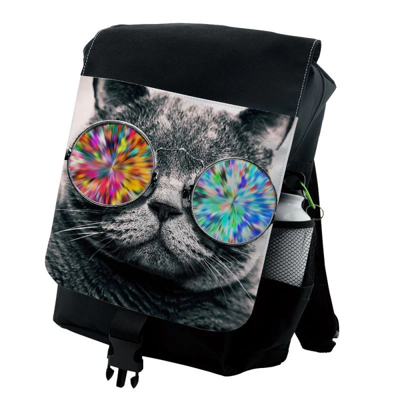 Black Sublimation Backpack for Adults 3