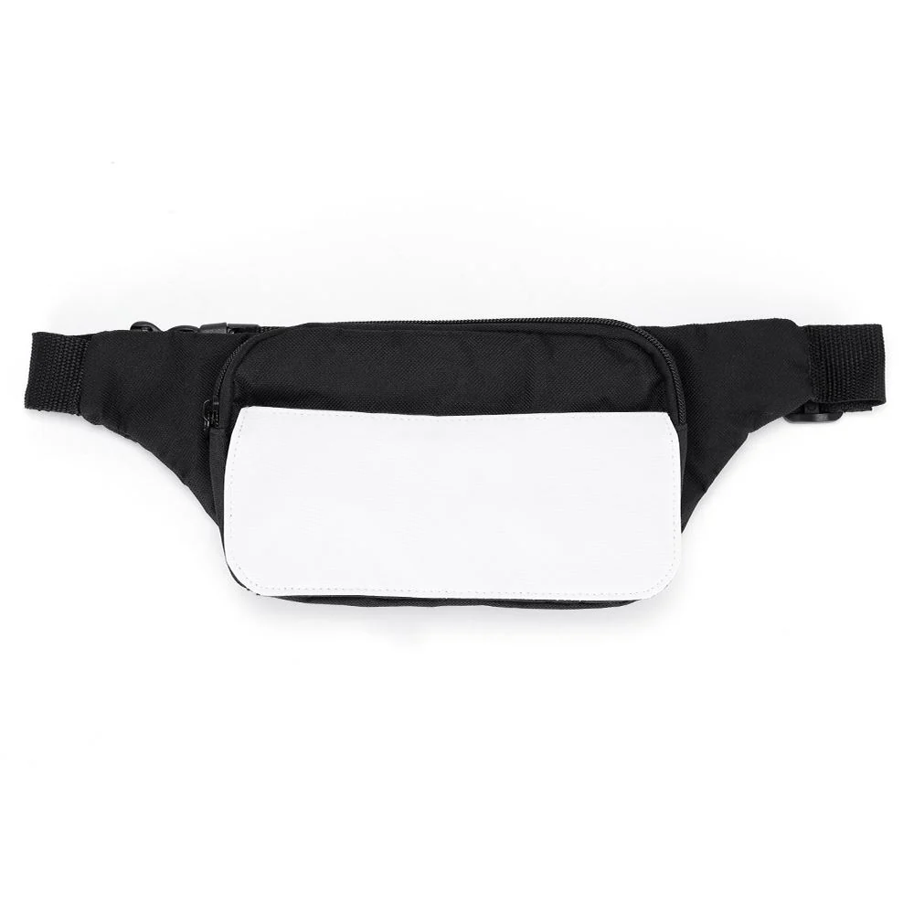 Sublimation Bum Bag-Black/Pink 7