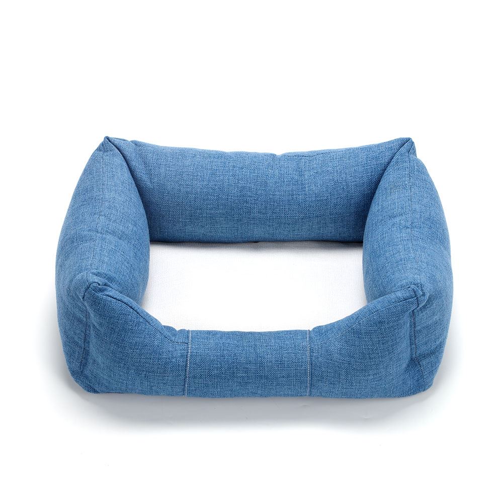 Blue Linen Sublimation Pet Bumper Cover-S/M/L Size 14