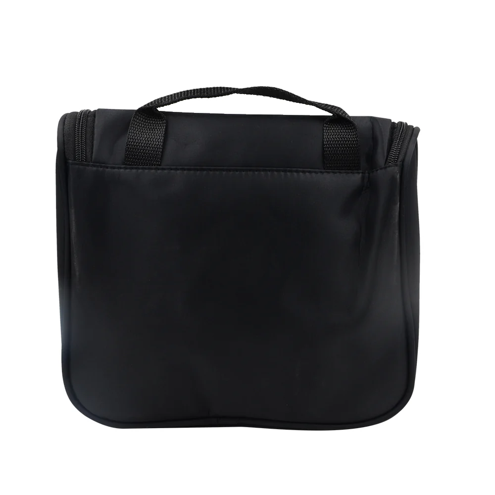 Lady's Sublimation Wash Bag-Black/Pink 12