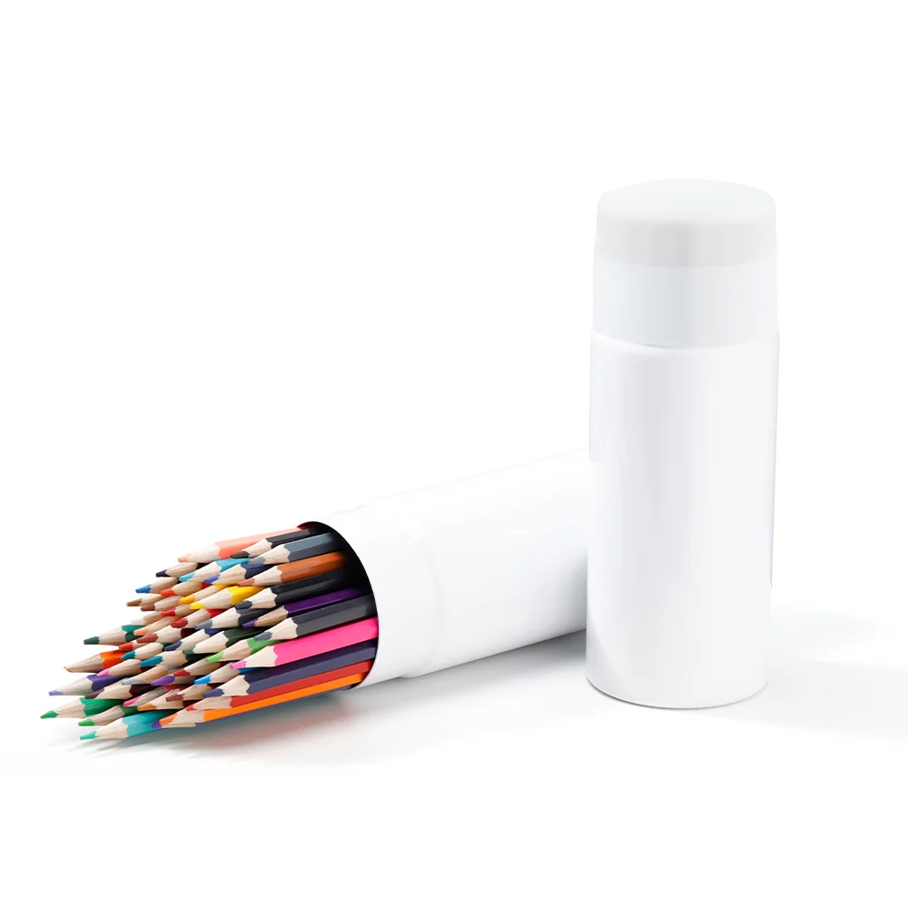Custom Aluminum Sublimation Pencil Holder Colored Pencil Set - 48 Colors - Pen Length 17.5cm 8