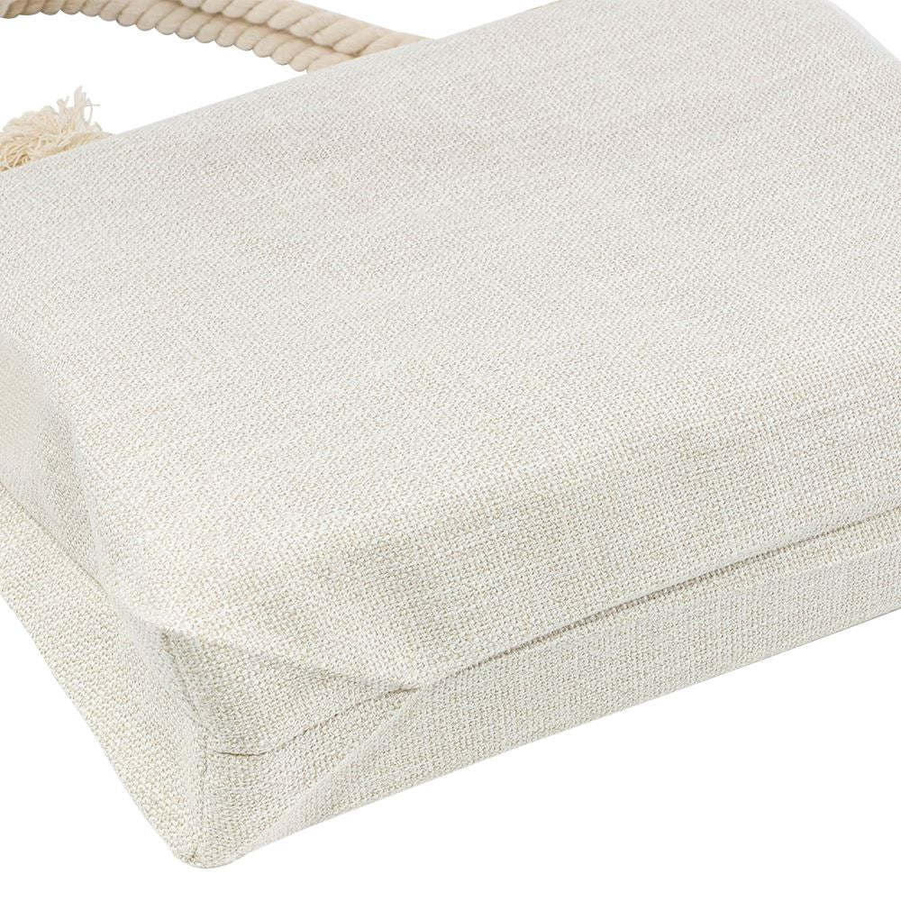 Burlap Sublimation Tote Bag Blanks Beach Bag-50*44CM 7