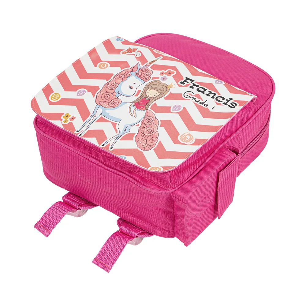 Sublimation Backpack for Kids-Red/Blue/Pink/Black/Hot Pink 23