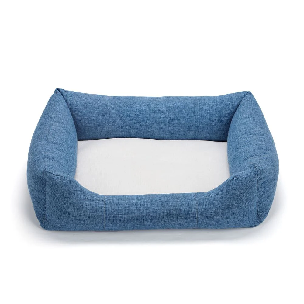 Blue Linen Sublimation Pet Bumper Cover-S/M/L Size 15