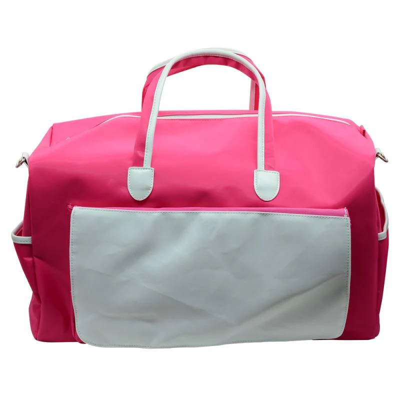 Sublimation Gym Bag-Black/Pink 1