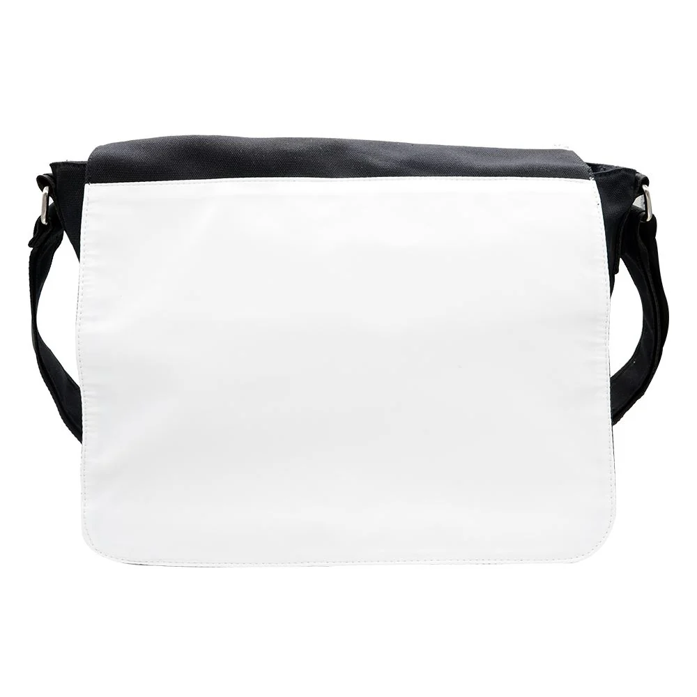 Shoulder Canvas Bags for Sublimation-Black 1