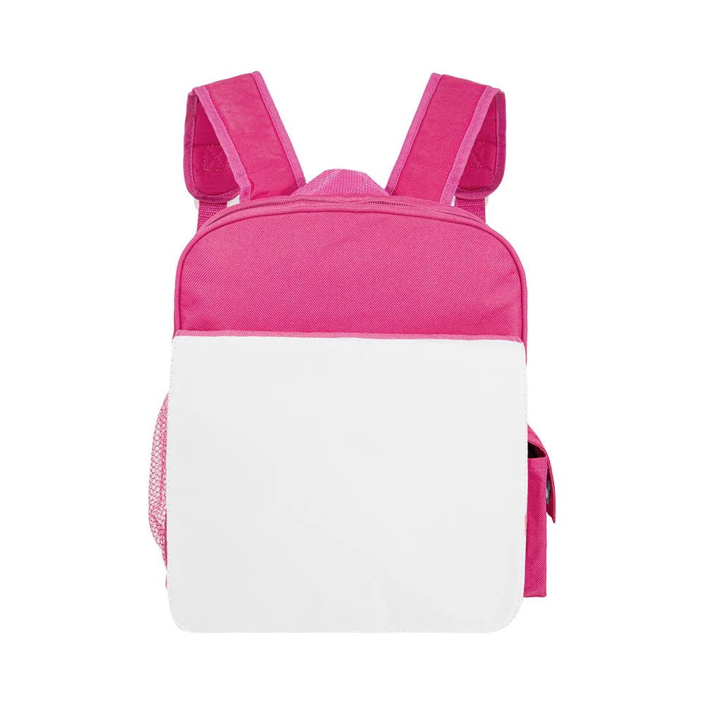 Sublimation Backpack for Kids-Red/Blue/Pink/Black/Hot Pink 1