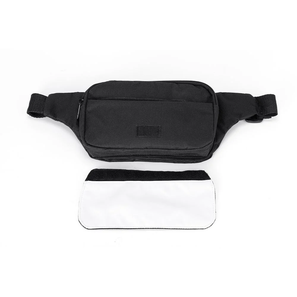 Sublimation Bum Bag-Black/Pink 5
