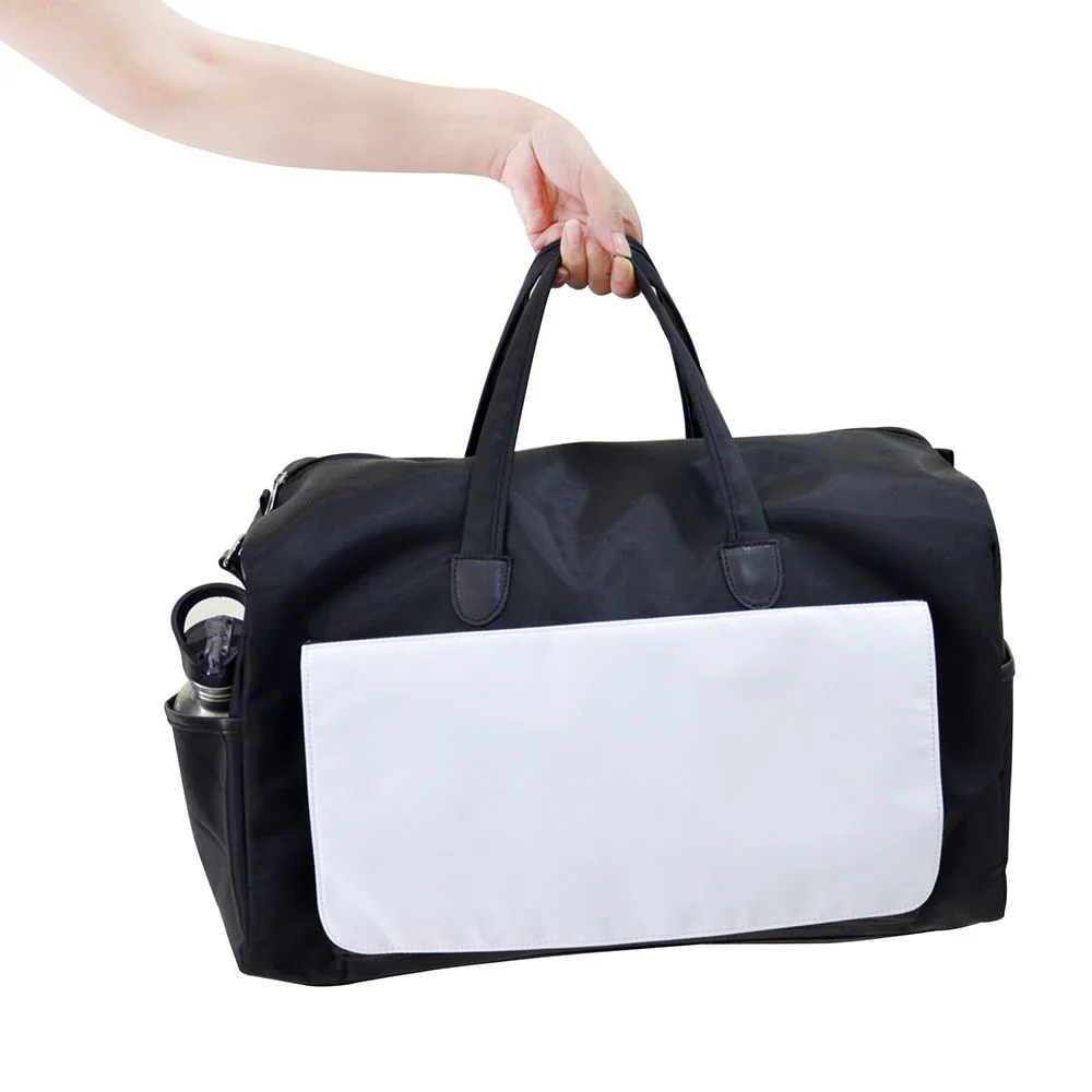 Sublimation Gym Bag-Black/Pink 5