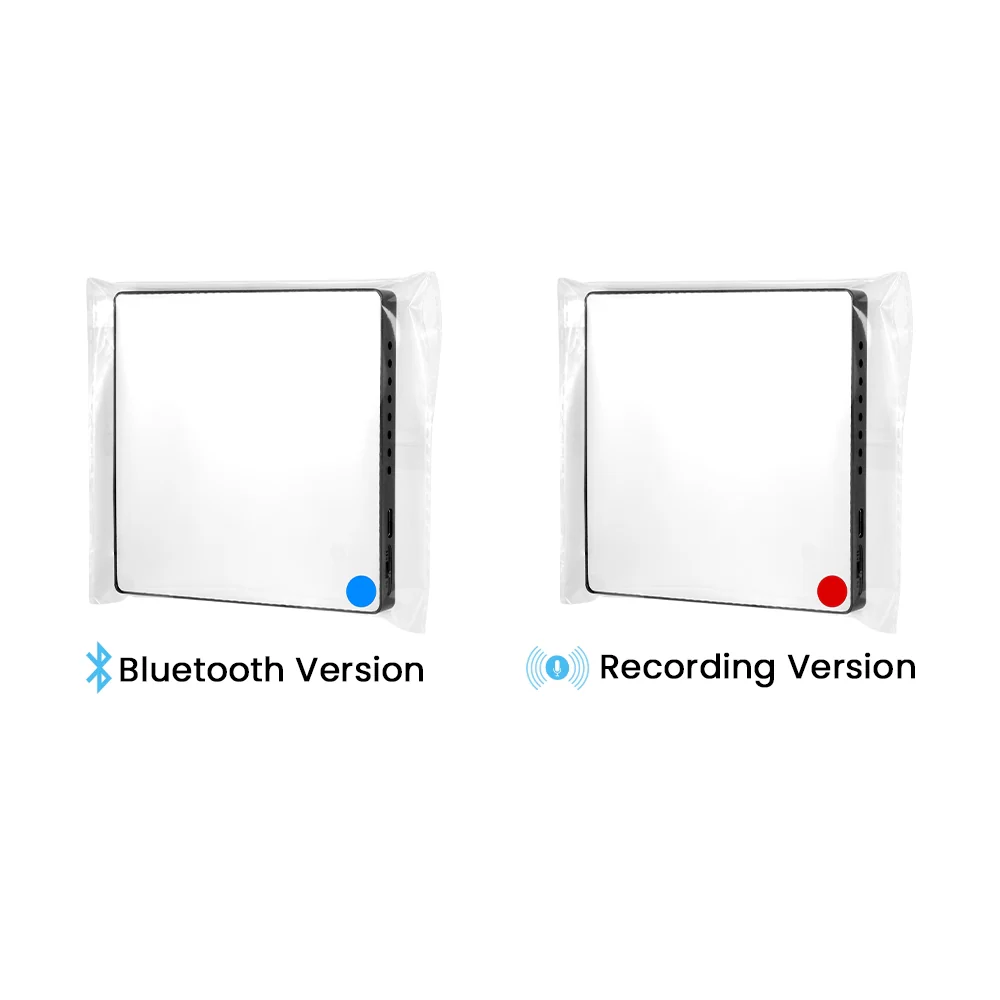 Sublimation Music Fridge Magnet with Aluminium Insert-Bluetooth/Recordable Version - 10*10*1cm 10