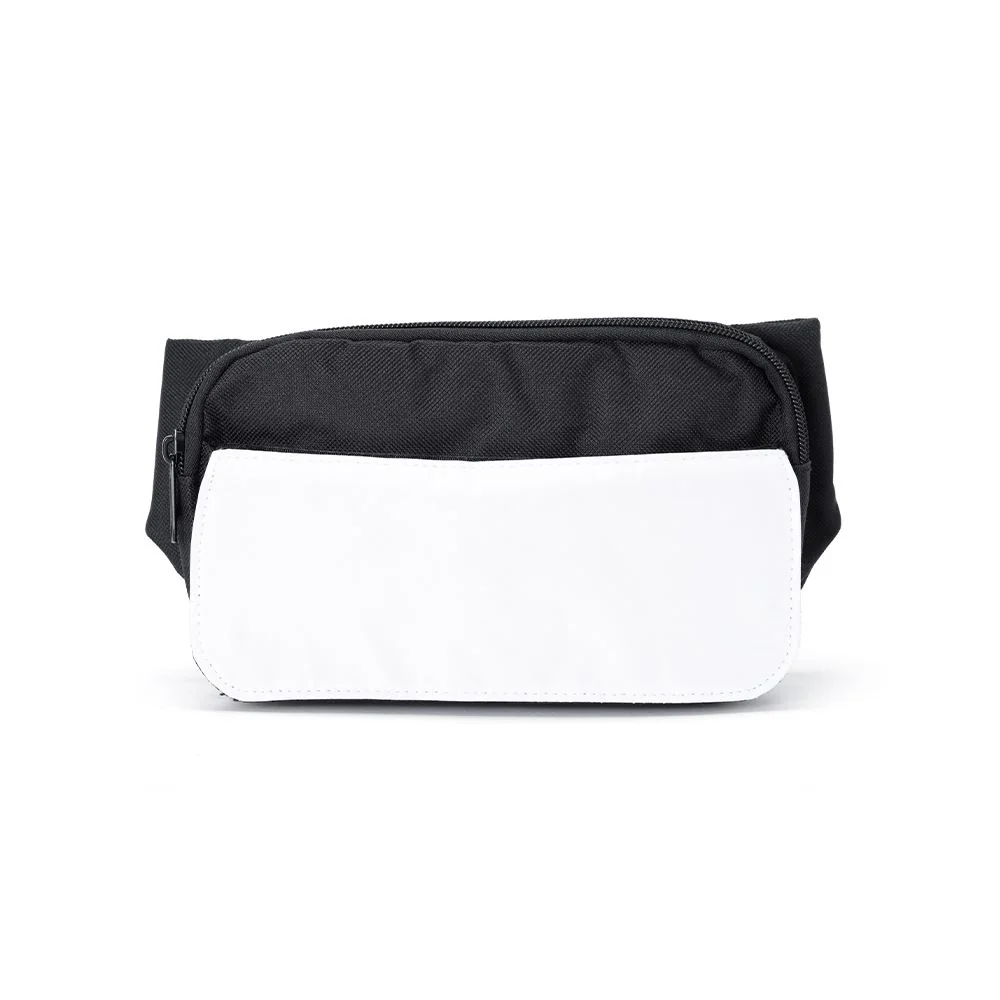 Sublimation Bum Bag-Black/Pink 2