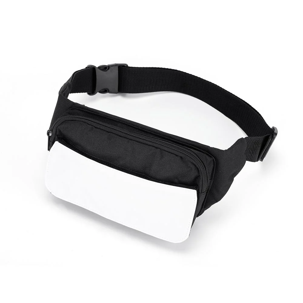 Sublimation Bum Bag-Black/Pink 8