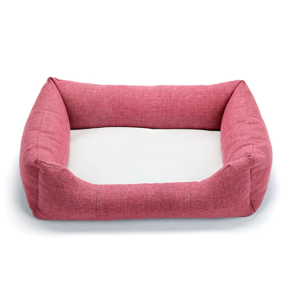 Pink Linen Sublimation Pet Bumper Cover Blank-S/M Size 1
