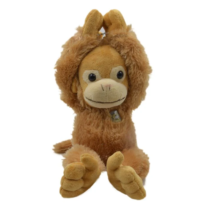 Sublimation Monkey Toy with T-shirt-Light Brown/Dark Brown 3