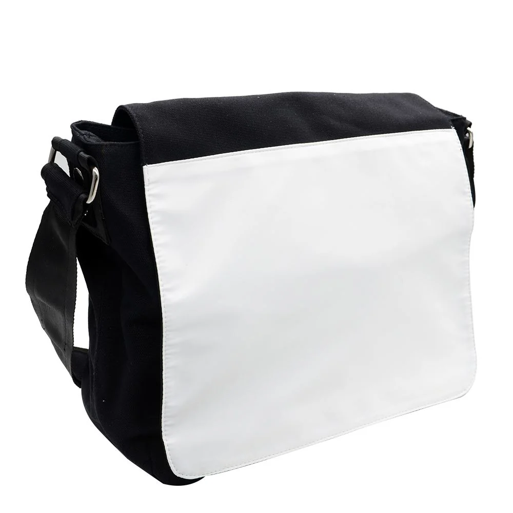 Shoulder Canvas Bags for Sublimation-Black 4