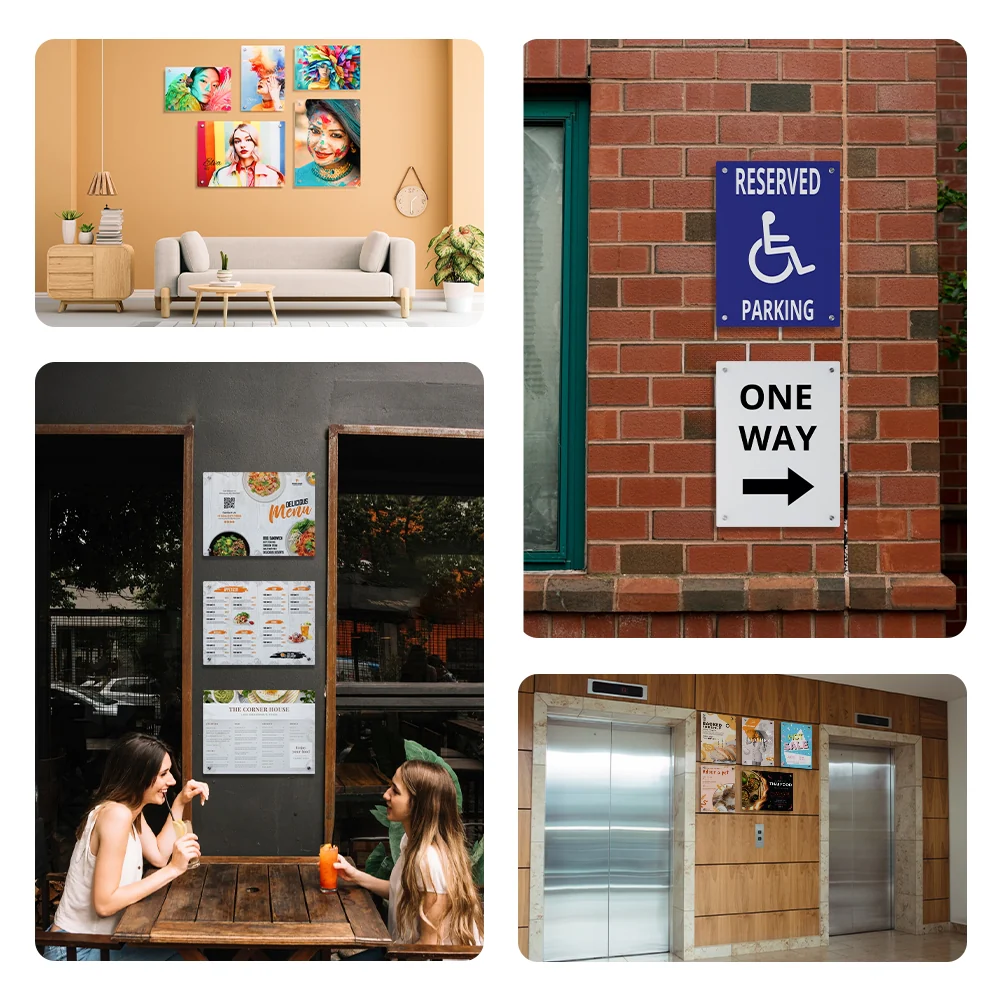 2mm Sublimation Glass Photo Prints Blanks Custom Photo Panel for Wall Art & Sign-20*30cm/30*40cm 8
