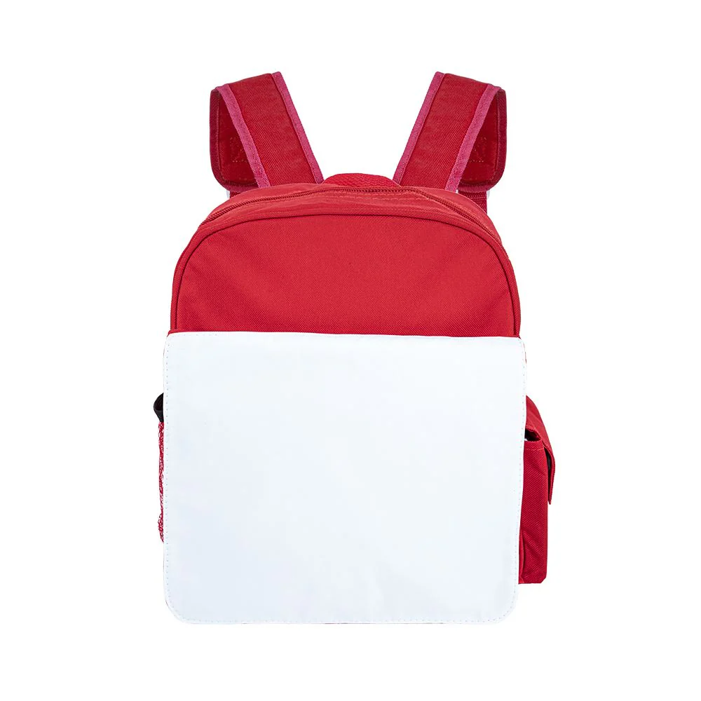 Sublimation Backpack for Kids-Red/Blue/Pink/Black/Hot Pink 29