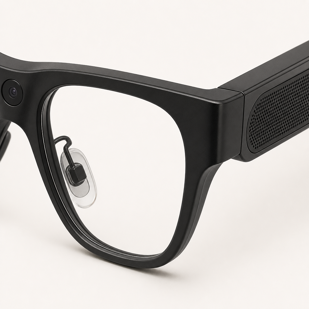 CNPS AG-003 AI AR Inteligentaj Okulvitroj | Mikro-LED-Ekrano &amp; 12MP Fotilo 2