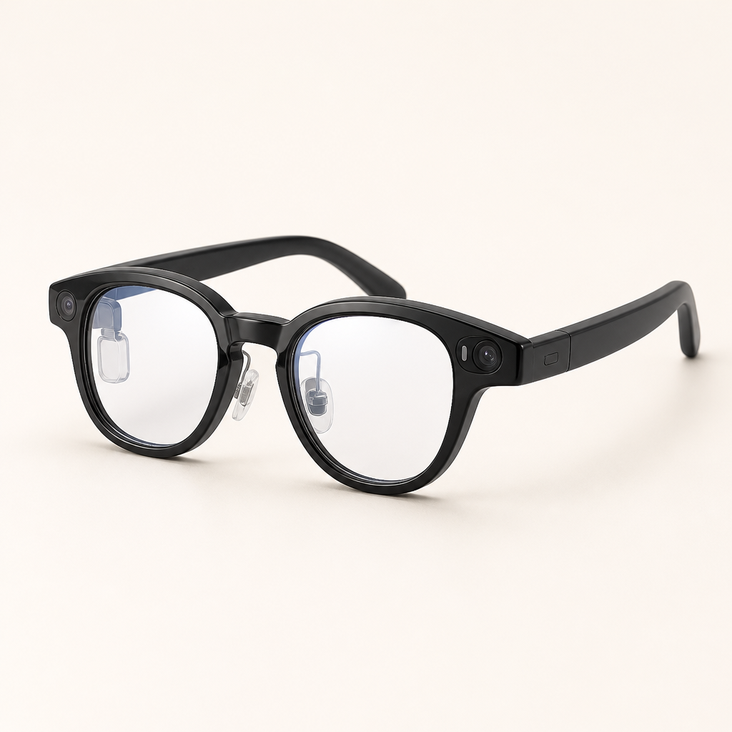 CNPS AG-005 AI AR Inteligentaj Okulvitroj | Mikro-LED-Ekrano kaj 3K-Fotilo 1