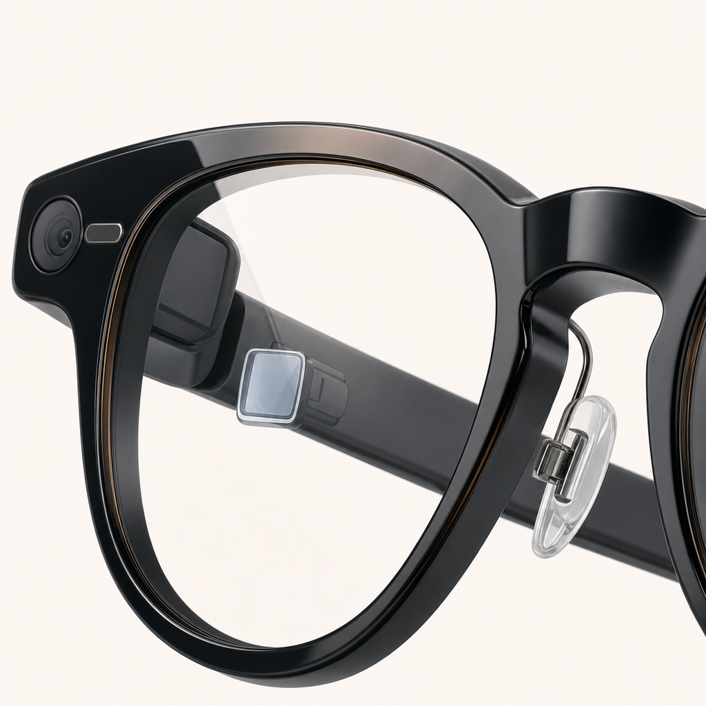 CNPS AG-005 AI AR Inteligentaj Okulvitroj | Mikro-LED-Ekrano kaj 3K-Fotilo 2