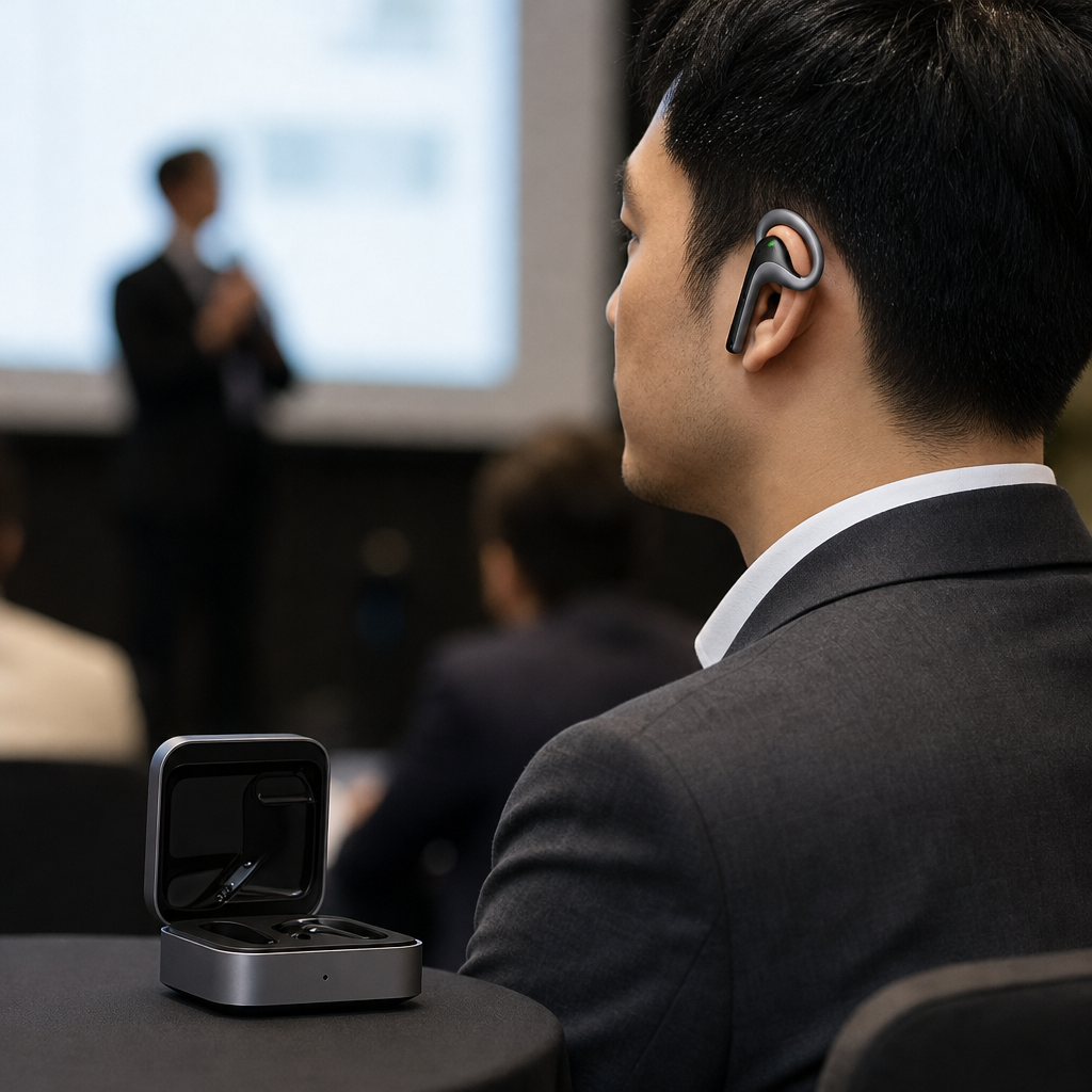 CNPS AT-004 AI Translation Earbuds | Real-Time Language Translator 3